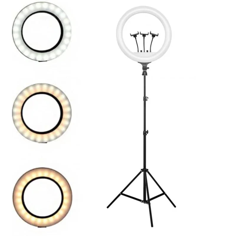 Ring Light LED Full Completo de 14 Pulgadas