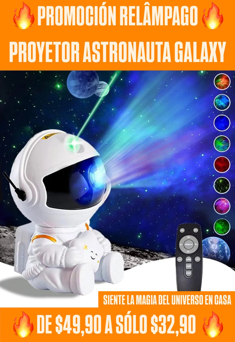 Proyector Astronauta Galaxy