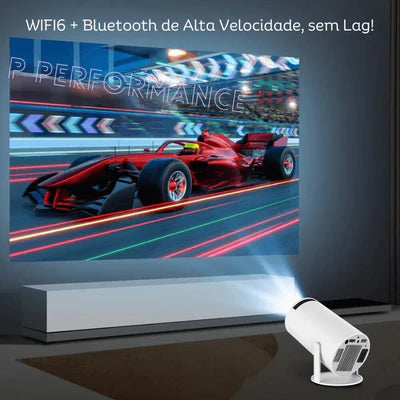 Mini Proyector Portátil Android 4K - WIFI 5G Y BLUETOOTH